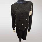 Damski Komplet Swetrowy Sukienka + Sweter