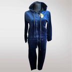 Komplet Dresowy Welurowy Dres Welur Damski