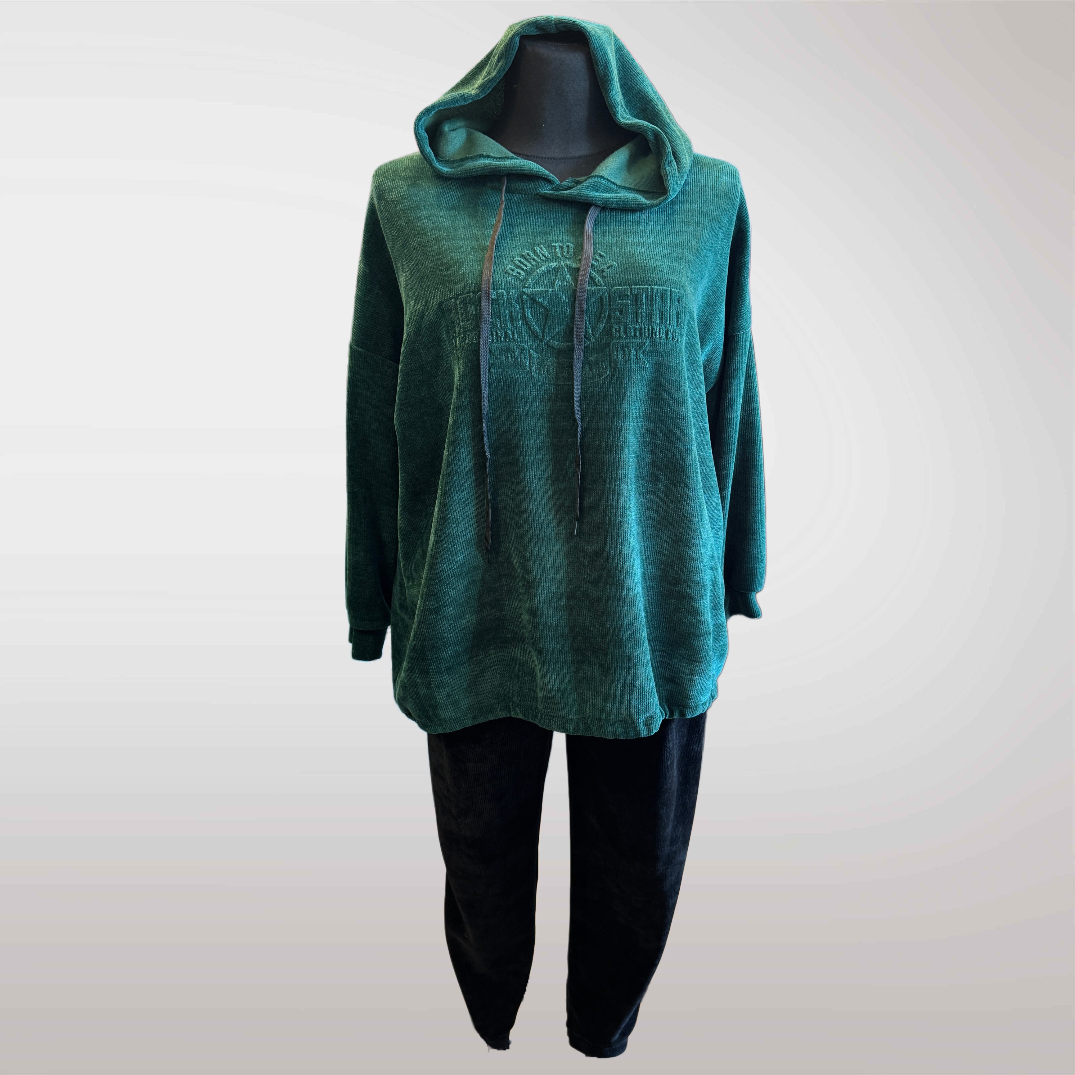 Komplet Dresowy Welurowy Dres Welur Damski