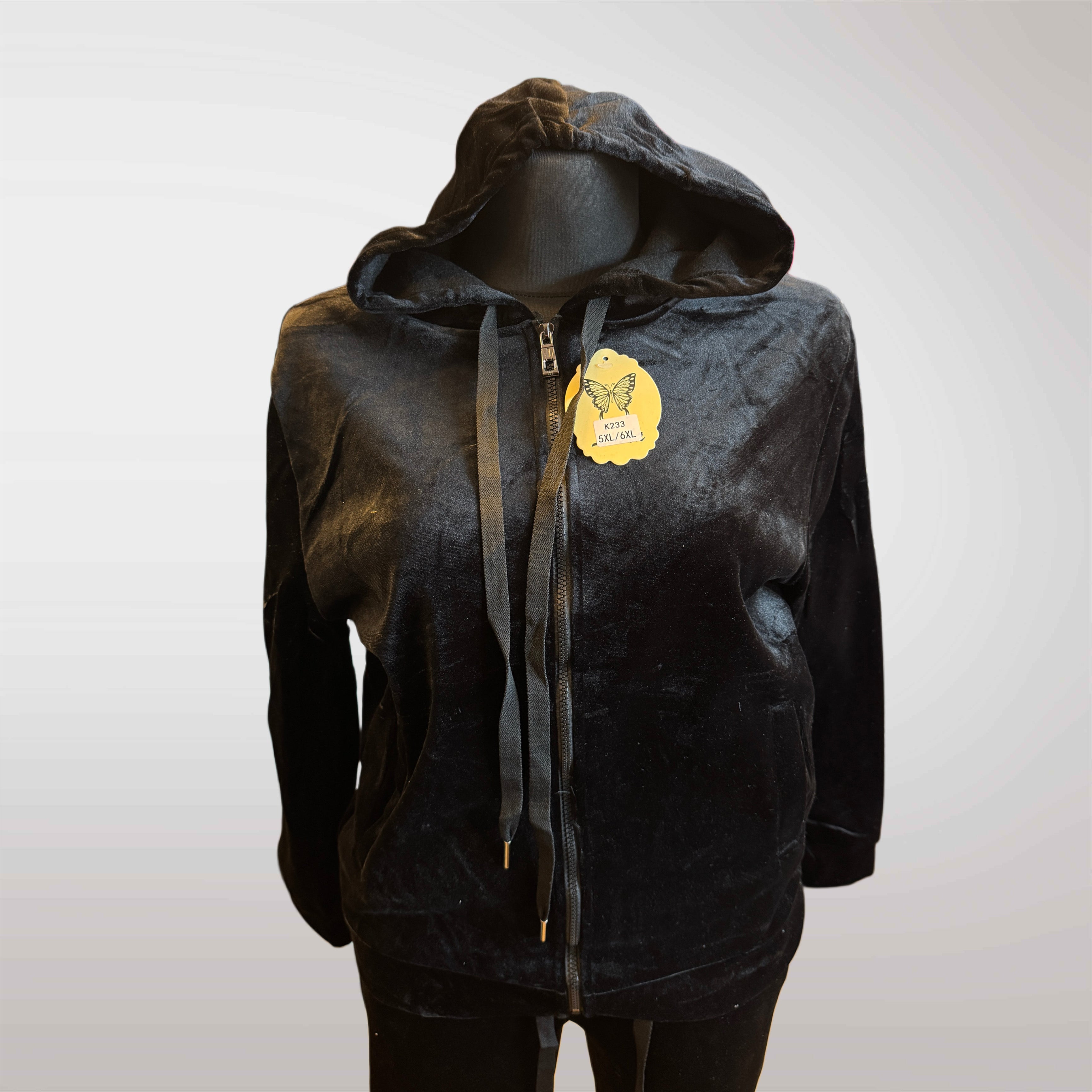 Komplet Dresowy Welurowy Dres Welur Damski