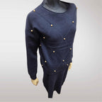 Damski Komplet Swetrowy Sukienka + Sweter