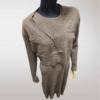 Zimowy Komplet Dzianinowy Sukienka + Sweter