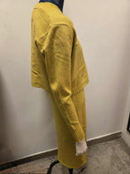 Zimowy Komplet Dzianinowy Sukienka + Sweter