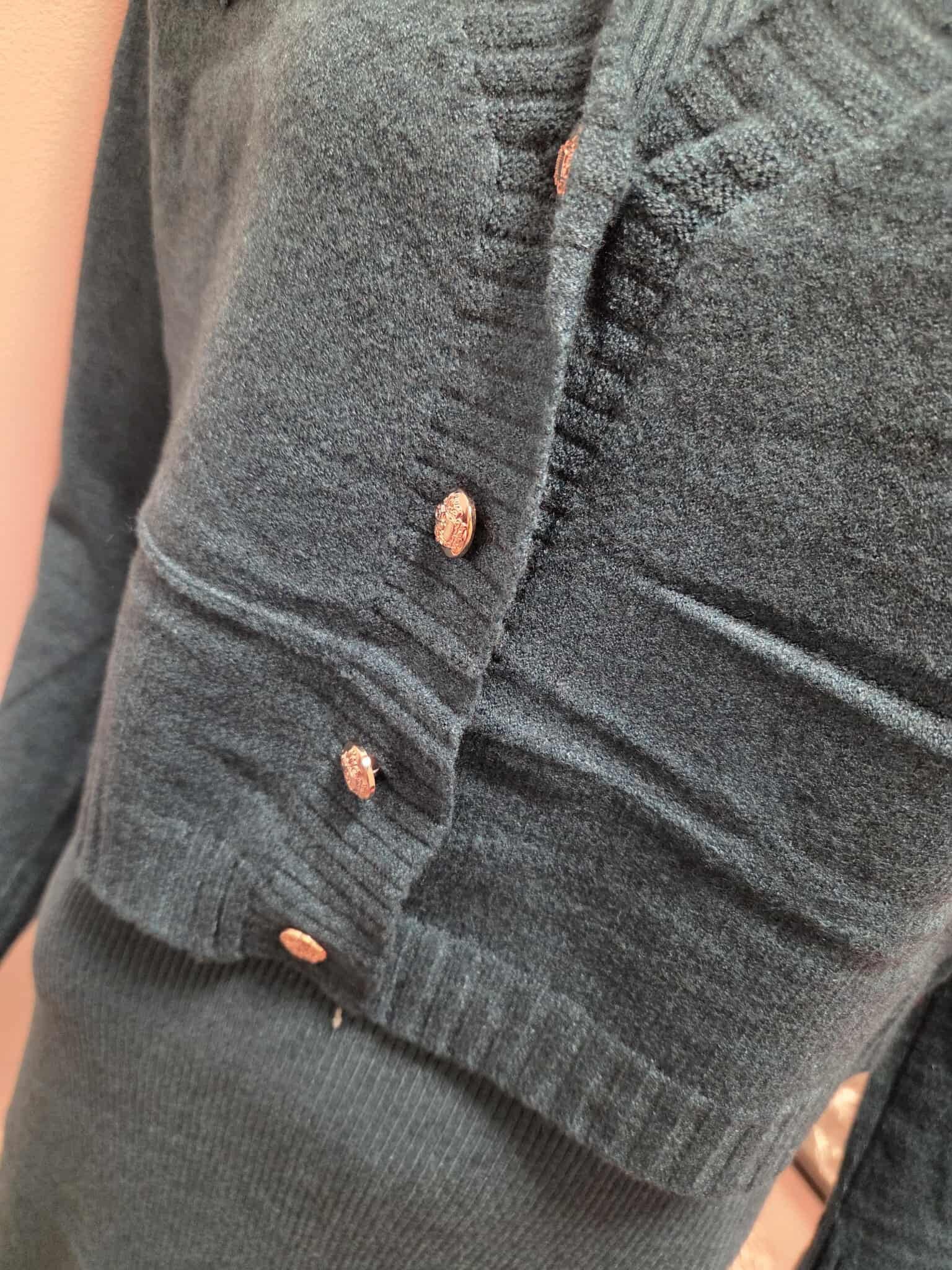 Zimowy Komplet Dzianinowy Sukienka + Sweter