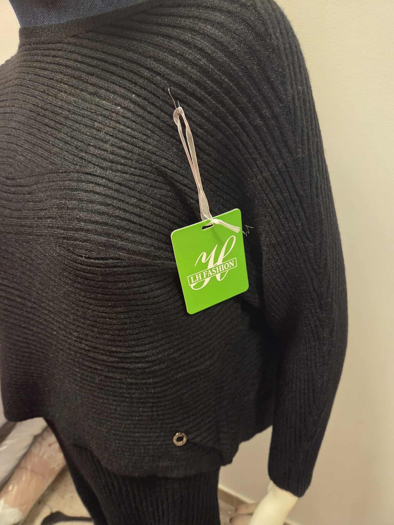 Damski Komplet Dzianinowy Sukienka i Sweter