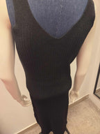 Damski Komplet Dzianinowy Sukienka i Sweter