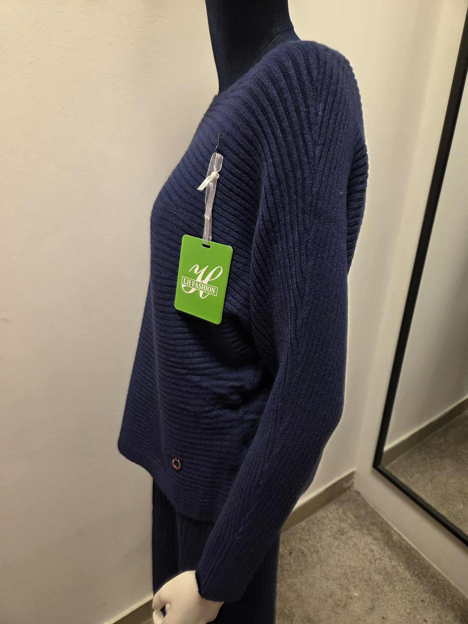 Damski Komplet Dzianinowy Sukienka i Sweter