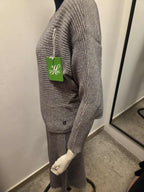 Damski Komplet Dzianinowy Sukienka i Sweter