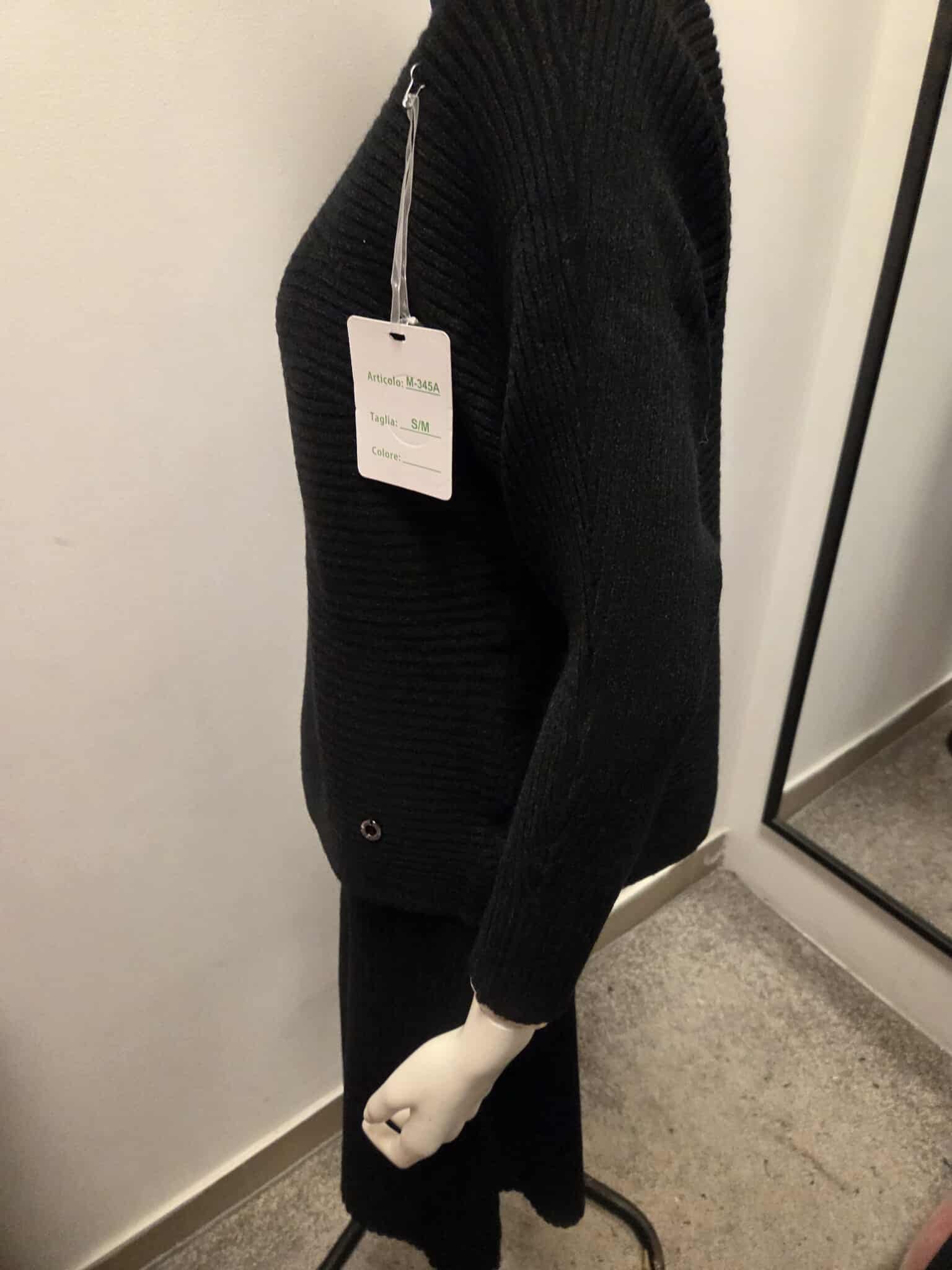 Damski Komplet Dzianinowy Sukienka i Sweter