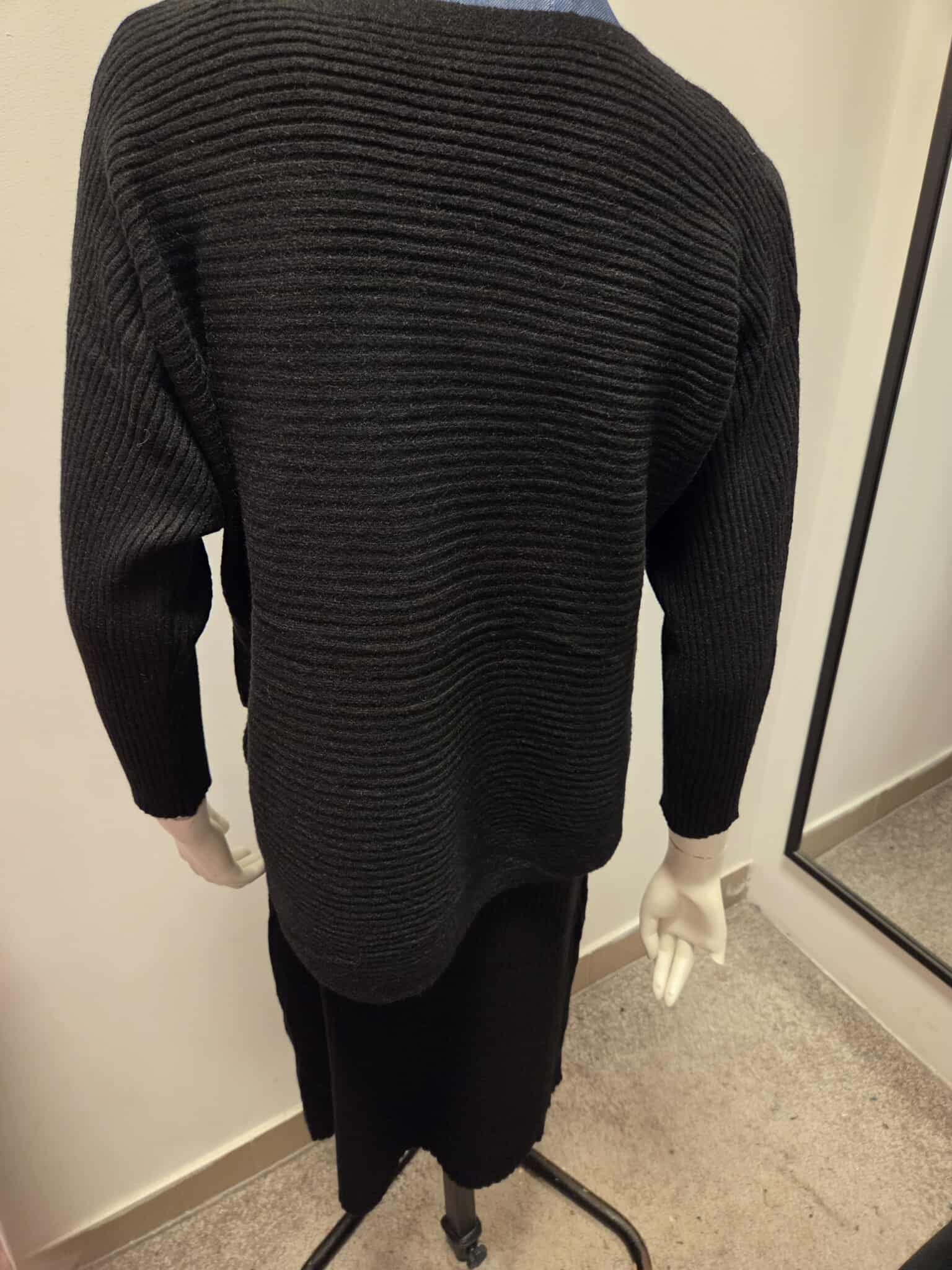 Damski Komplet Dzianinowy Sukienka i Sweter